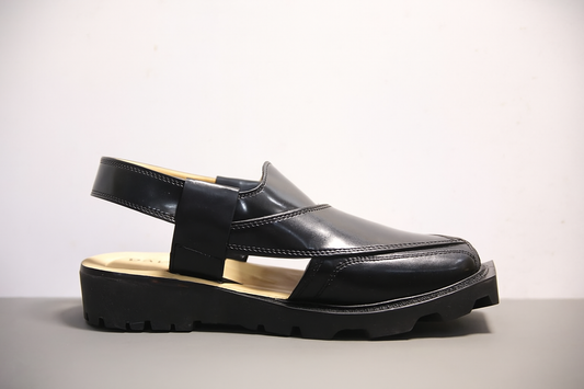 Black Narozi Chappal