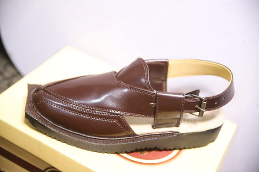 Brown Narozi Chappel | Soft Sole Narozi Chappel