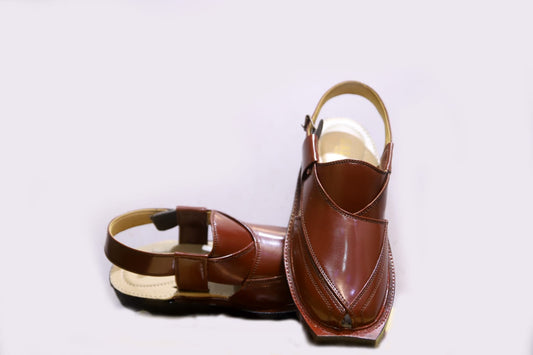 Brown Narozi Chappel | Soft Sole Narozi Chappel
